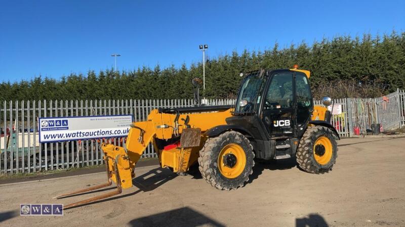 JCB 540 telehandler (MF21 CNE)(Loler 18th April 2025)(V5, Loler & declaration of conformity in office)(c/w red key)(7848)