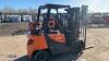 2018 DOOSAN Pro5 20 2t gas driven forklift truck (270 00862) with triple mast & side-shift - 6