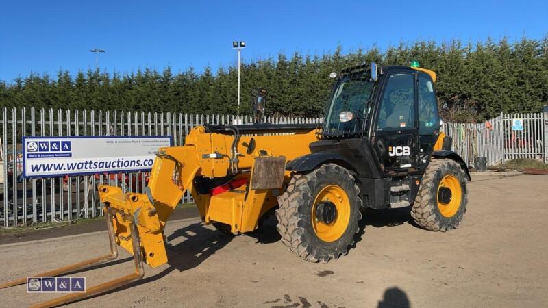 JCB 540 telehandler (MF21 EYF)(Loler 23rd July 2025)(V5, Loler & declaration of conformity in office)(c/w red key)(7959)