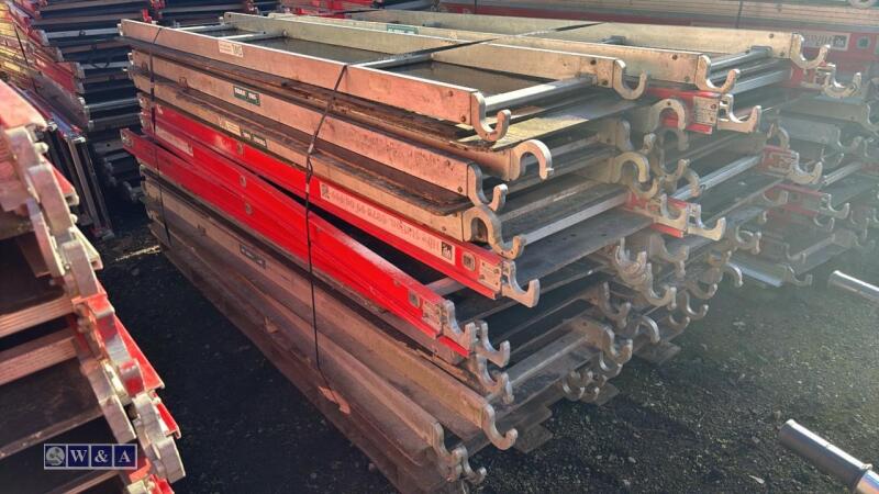 Pallet of scaffold walk boards