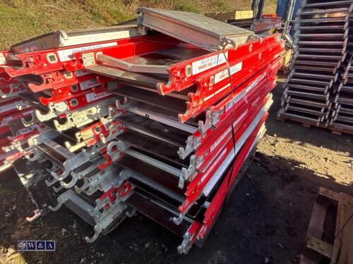 Pallet of scaffold walk boards