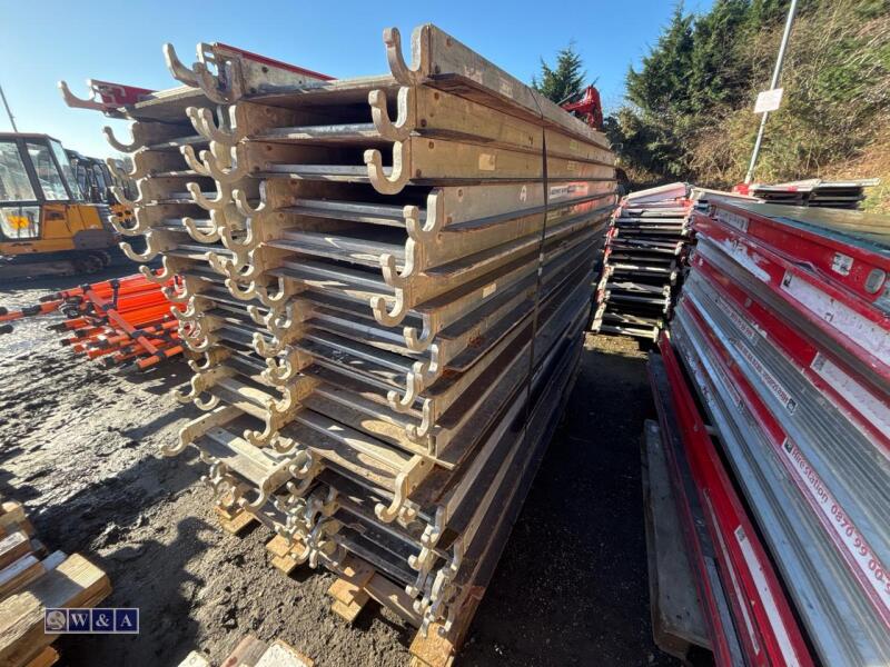 Pallet of scaffold walk boards