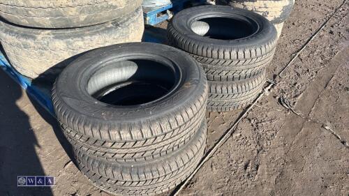 4 x GOODYEAR tyres (265/65/17)