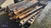 Pallet of knee rail posts (approximately 28 of 100 x 100 x 1.3) - 4