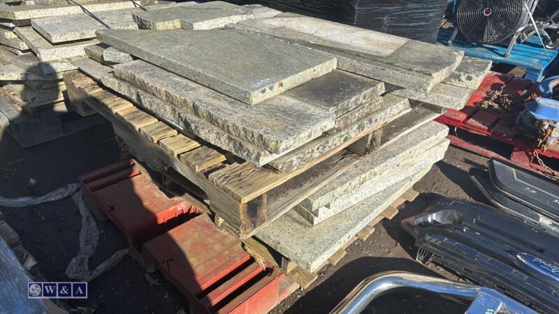 Pallet of granite