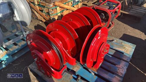 5 x 420bar high pressure hose reels