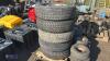 5 x wheels & tyres (215/75R16) - 2