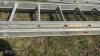 Aluminium double extension ladder - 4