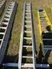 Aluminium triple extension ladder