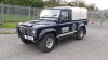 LANDROVER DEFENDER 110 truck cab with canopy (PRIVATE REG TO BE RETAINED) (B16 KVA) (Blue) (MoT 24th October 2021) (Copy of V5, & MoT in office)