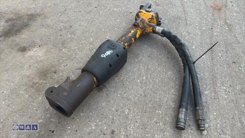 JCB hydraulic breaker