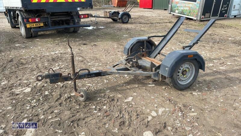 TEREX single axle roller trailer