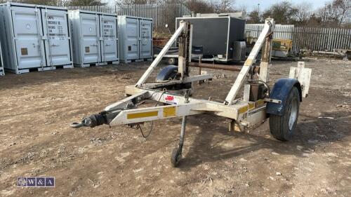 SEB single axle cable reel trailer (3260477)