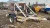 SEB single axle cable reel trailer (3260477) - 4