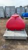 1800L skid mounted water bowser - 2