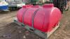 1800L skid mounted water bowser - 6