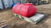 1800L skid mounted water bowser - 13