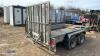 INDESPENSION 3.5t twin axle plant trailer - 4