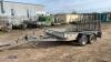 INDESPENSION 3.5t twin axle plant trailer - 8