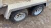 IFOR WILLIAMS 2.7t twin axle plant trailer (3260477) - 14