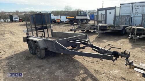 INDESPENSION 8 x 4 digger trailer