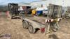 INDESPENSION 8 x 4 digger trailer - 8