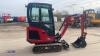 2022 YANMAR SV15VT rubber tracked excavator S/n: 19537) with bucket, blade, piped, expanding tracks & cab - 6