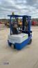 KOMATSU 1.5t battery forklift truck with triple mast & charger - 5