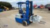 KOMATSU 1.5t battery forklift truck with triple mast & charger - 6