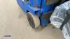 KOMATSU 1.5t battery forklift truck with triple mast & charger - 9