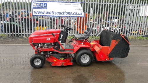 WESTWOOD S1600 petrol mower c/w collector (No Vat)