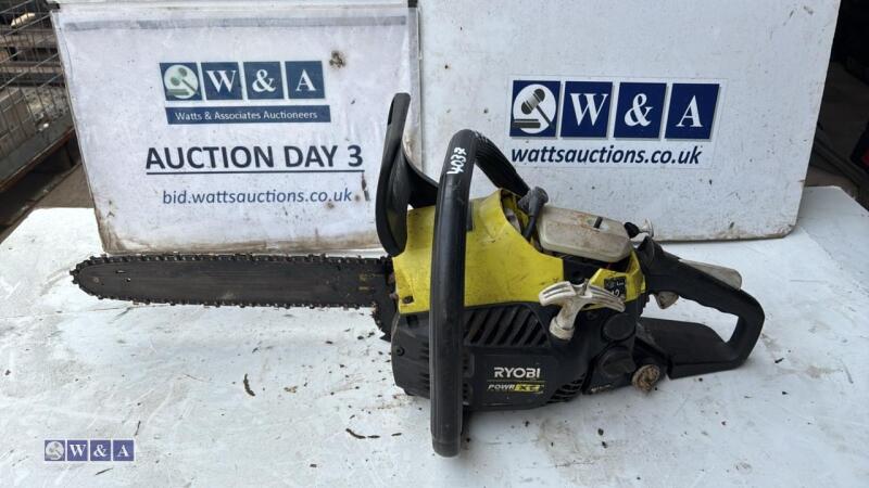 RYOBI petrol chainsaw