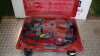 HILTI TE-700 110v breaker c/w case