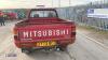 1991 MITSUBISHI L200 single cab pick-up (J773 BCJ)(service book & manual in office) - 4