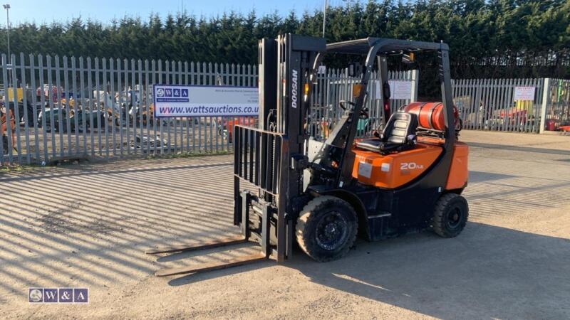 2018 DOOSAN Pro2.0 gas driven forklift truck