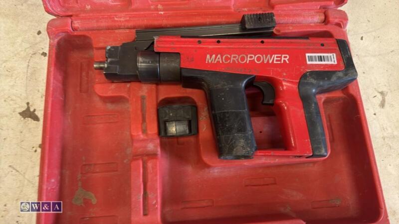 MACROPOWER nail gun c/w case