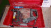 HILTI TE-80 110v breaker c/w case