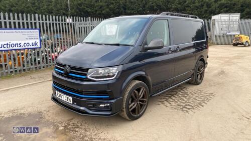 VW TRANSPORTER SWB highline camper van (CV67 JZN) c/w 204bhp, LED headlights, air conditioning, cruise control, twin alloys, DRLS, 2 x owners from new) (MoT 6th December 2025) (V5, MoT & manual in office)