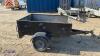 Single axle tipping trailer - 2