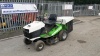 ETESIA MVEHH petrol ride on mower c/w hydraulic tip collector