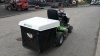 ETESIA MVEHH petrol ride on mower c/w hydraulic tip collector - 8