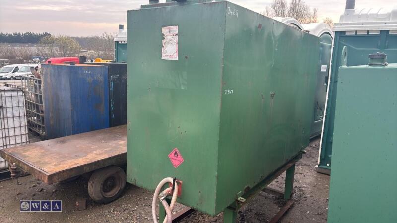 Fuel tank c/w stand