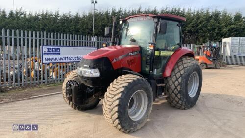 2016 Case 95C 4wd tractor c/w front weights, air seat forward /reverse shuttle