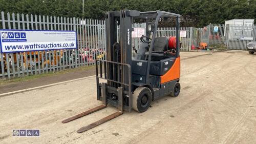 2017 DOOSAN Pro1.8 Compact gas driven forklift truck