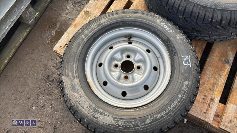 Wheel & tyre (175R13C)