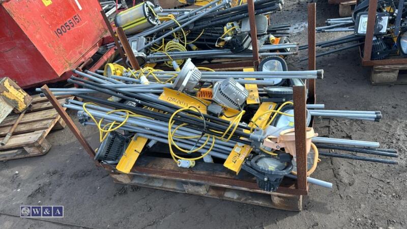 Pallet of worklights