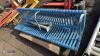 Galvanised park bench - 2