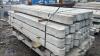 Quantity of approximately 6' universal concrete fence posts (23) - 2