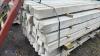 Quantity of approximately 6' universal concrete fence posts (23) - 3