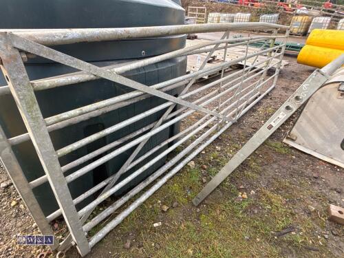 14ft galvanised farm gate